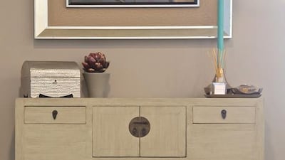 Ramoul, who shares her new apartment with her cat, Radisson – so named so because she rescued it on the streets near the Radisson hotel – could not be happier with her new home. Courtesy Harf Noon Studio