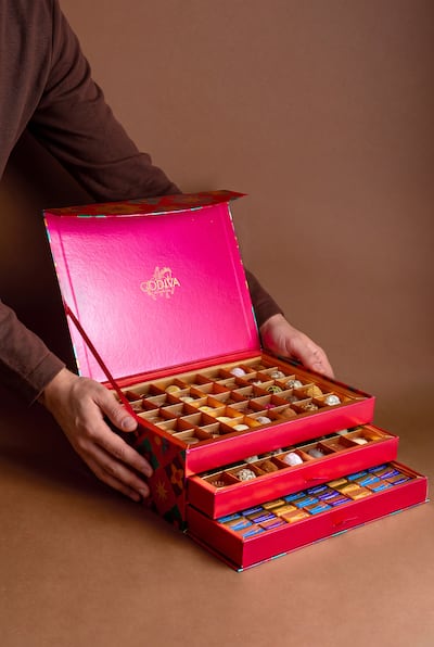 This year's Diwali comes as Belgian chocolatier Godiva celebrates its 100th anniversary. Photo: Godiva