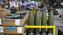 Projectiles are packed at the Scranton Army Ammunition Plant in Pennsylvania. Getty Images