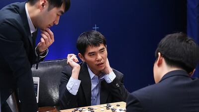 #12 – A Google neural-networks computer program that had been trained to play the Asian board game Go had a five-game match against the South Korean granddmaster Lee Sedol. Within one, how many of the five games did the human win? Google via Getty Images