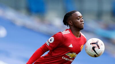 Manchester United's Aaron Wan-Bissaka on Saturday. Reuters