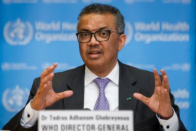 WHO chief Tedros Adhanom Ghebreyesus denies the organisation is seeking powers that would encroach on national governments. AP