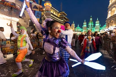 Season 31 of Global Village features 29 pavilions representing more than 90 cultures. Antonie Robertson / The National