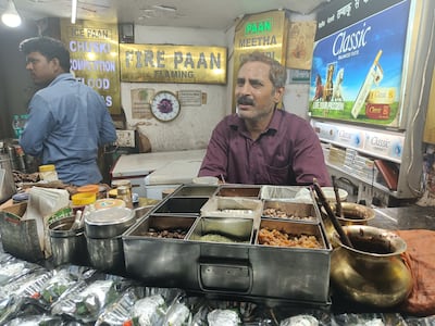 Paan sellers like the Odeon Paan Shop in New Delhi’s Connaught Place have struggled amid a decline in the popularity of paan. Photo: Taniya Dutta / The National