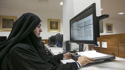 Khulood Al Zaabi is determined not to let her diabetes hold her back, despite the difficulties it presents. Mona Al Marzooqi / The National