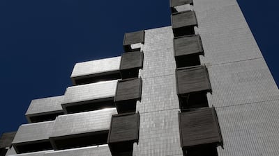 A distinctly modernist structure in Bur Dubai. Pawan Singh / The National