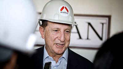 Riad Kamal, the chief executive of Arabtec Holding. He has dismissed his six-month share trading ban as "trivial" and "totally unnecessary". Lauren Lancaster / The National
