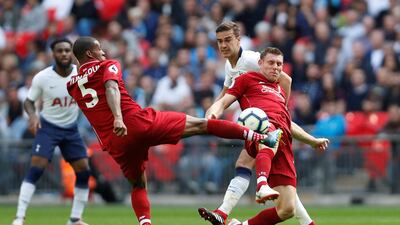 Centre midfield: James Milner (Liverpool) – Continued his outstanding start to the season with another hugely influential performance as Liverpool bested Tottenham in midfield. Reuters
