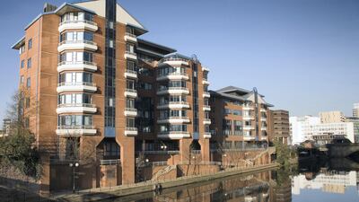 Stylish apartments in Manchester's Left Bank waterfront district. Manchester sits in the top 10 buy-to-let postcodes in the UK, with rental price growth in 2017 of 7.53 per cent and yields of 6.11 per cent. Photo: Getty Images