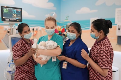 Latifa said the team at Burjeel Medical City came to feel like family. Burjeel Medical City