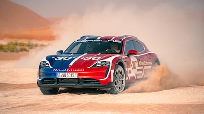 Porsche Taycan Cross Turismo.