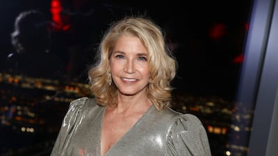 Author Candace Bushnell attends the Christian Cowan fashion show at the One World Observatory. AP