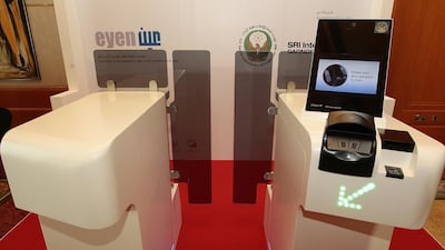 The eGates used in the emirates will be complemented by other systems to speed security clearance. Jeffrey E Biteng / The National