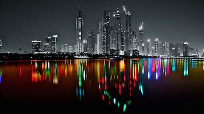 Flamboyant Impressions, Art Dubai Marina Skyline. Courtesy Swiss Art Gate 10
