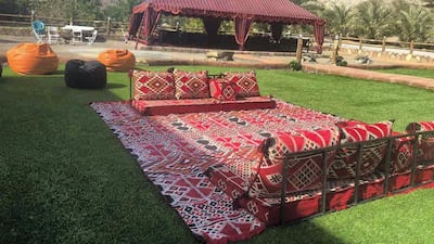 Hidden Valley farm house in Fujairah