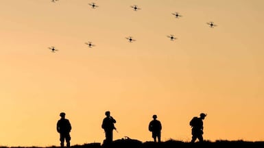 After a series of incidents, Europe needs to assess its protection of nuclear sites against drone incursions, experts have told The National. Photo: US Army