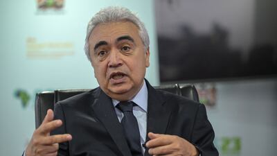 Dr Fatih Birol, executive director of the International Energy Agency (IEA), said oil and gas producers should do more to cut emissions. AFP
