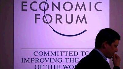 The Davos forum has been criticised as a self-congratulatory social event for the rich business and political elite. Christian Hartmann / Reuters