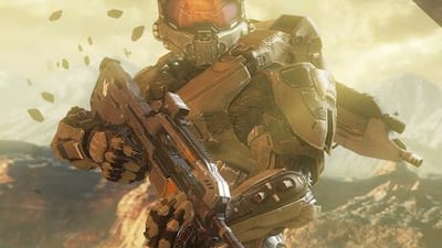 A scene from the new Halo 4 video game. The incredibly popular game first came out 10 years ago. Courtesy Microsoft