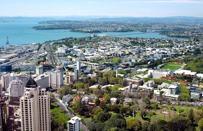 Auckland in New Zealand benefits from a climate that is comfortable year-round, with no extremes of temperature. Dean Treml / AFP Photo.