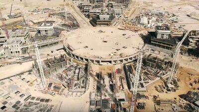 Images taken of the Expo taken from a drone. Courtesy: Expo 2020 Dubai