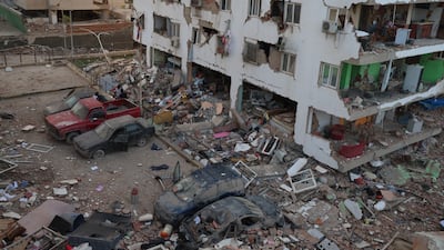 Damaged buildings in Catia La Mar. The La Guaira region, north of the capital Caracas, has been hardest hit. Getty Images
