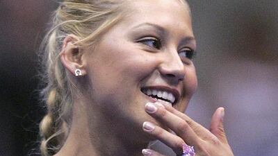 Enrique Iglesias gave a rather unconventional, but breathtakingly beautiful ring to Anna Kournikova, featuring an 11-carat pink pear-cut diamond, which cost around Dh9 million. Carlo Allegri / Getty Images / AFP