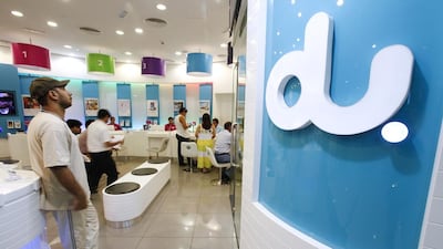 Porting time would be less one working day, a du offical says. Sarah Dea / The National