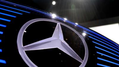 Logo of Mercedes, owned by Daimler. Matthias Schrader/AP