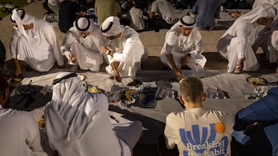 The event was hosted by Emirati families and the Umm Al Quwain Youth Council