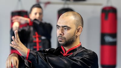 Student Mohammed Moghazy lost weight and had less pain in the joints after taking up tai chi. Chris Whiteoak / The National