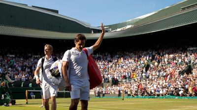 2018. Kevin Anderson. Federer had appeared to have one foot in the semi-finals when he led Anderson by two sets in their quarter-final encounter. But the big-serving South African got a second wind and he outlasted his opponent in an epic clash to defeat the defending champion 2-6, 6-7, 7-5, 6-4, 11-9. Getty