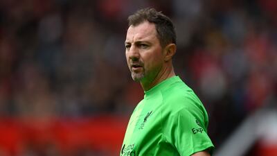 Jerzy Dudek of Liverpool. Getty