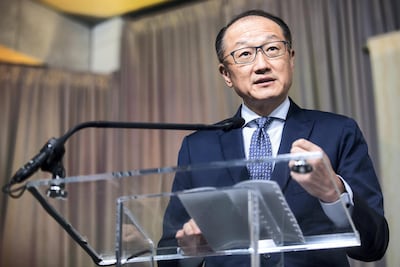 Jim Yong Kim. Zach Gibson / AFP