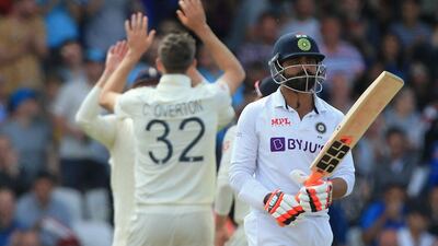 7 Ravindra Jadeja – 6 (4, 30; 2-88) Some way short of his best with the ball. Had a swish with the bat in the second innings, but the game was long since lost. AFP