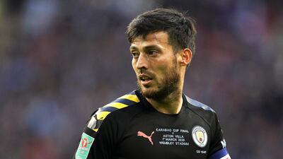 Manchester City midfielder David Silva is among the high-profile footballers whose contracts are set to expire at the end of June. EPA