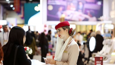 Emirates is hiring cabin crew, pilots, engineers, technicians and airport staff. Chris Whiteoak / The National