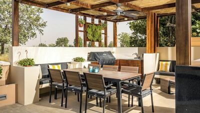 The home sits on a plot of 4,128 sq ft. Courtesy LuxuryProperty.com