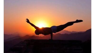 If allowed, Eskil Ronningsbakken would become the second daredevil to carry out a life-threatening stunt on Burj Khalifa. Above, he does a balancing act on the Great Wall of China. Courtesy of Eskil Ronningsbakken