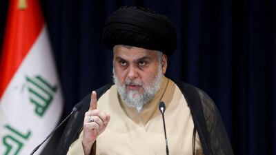 Iraqi Shiite cleric Moqtada Al Sadr's bloc holds sway in parliament. Reuters