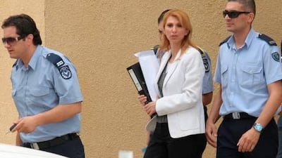 Elena Skordelli is accused with her brother Tassos Krasopoulis of ordering a murder.