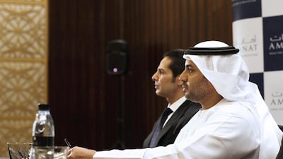 Faisal Bin Juma Belhoul, the chairman of Amanat. Lee Hoagland / The National