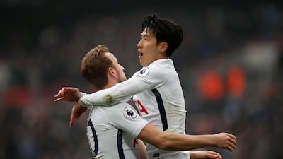 Left midfield: Son Heung-Min (Tottenham) – Illustrated his value to Tottenham by scoring a brace as a rare day when Harry Kane didn’t score brought a win. Eddie Keogh / Reuters