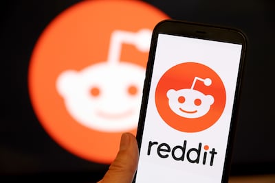 The Reddit logo. Likely future UK prime minister Andy Burnham has taken to social media to be questioned on a range of issues. AFP