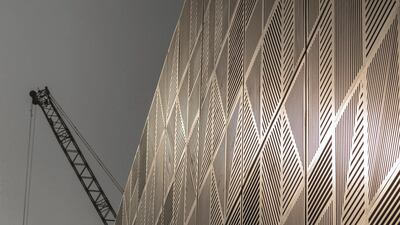 The exterior of a building in the Opportunity District