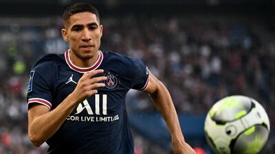36) Paris Saint-Germain's Achraf Hakimi, £64.33m. AFP