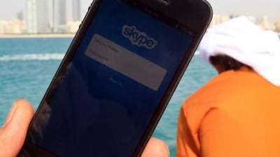 The Telecommunications Regulatory Authority denies that people using Skype internet phone service could be fined or jailed. Ravindranath K / The National