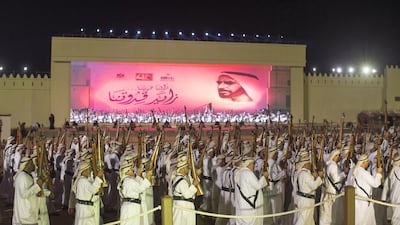 Opening ceremony of the Festival of Sheikh Zayed Heritage 2014. Wam