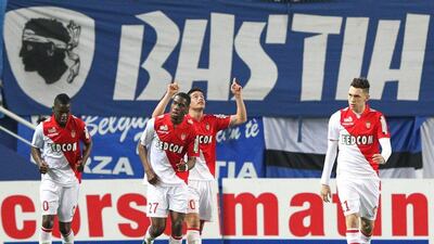 Monaco trail PSG by five points at the top of Ligue 1. Pascal Pochard-Casabianca / AFP