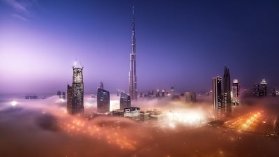 Afzal’s work captures a contemporary and futuristic vision of Dubai that is also epic and timeless.